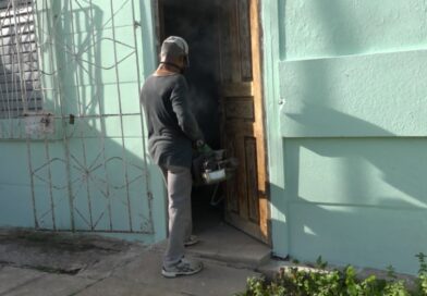 Continúan las labores en Sandino para combatir los focos de mosquitos Aedes Aegypti.