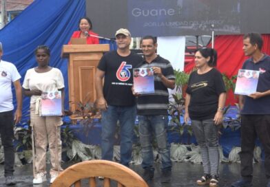 Realizan en Guane acto provincial por el 65 aniversario de la creación de los CDR.