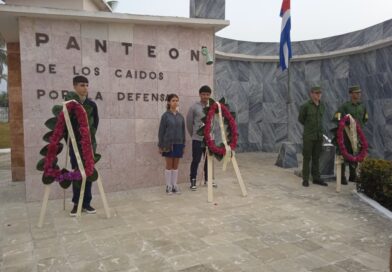 Se celebró en Sandino acto por el 36 aniversario de la Operación Tributo.