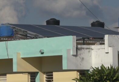 Sistema de energía solar en el hospital como parte de las soluciones ante la situación energética.