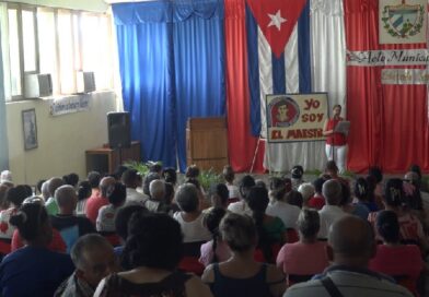 Dirección de Educación en Sandino: cede del acto municipal por el día de la Rebeldía Nacional.
